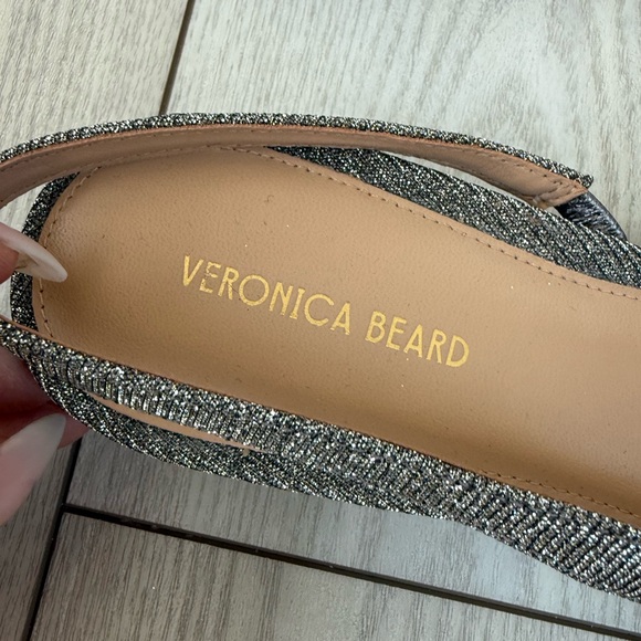 Veronica Beard Silver and Black Heels - Picture 4 of 7